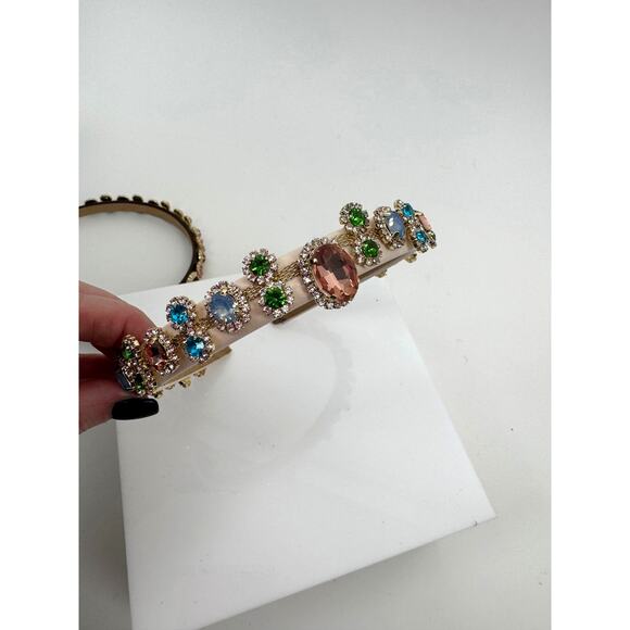 One of a Kind Handmade Bridal Decorative Headband – Artisanal Statement Piece main image 6